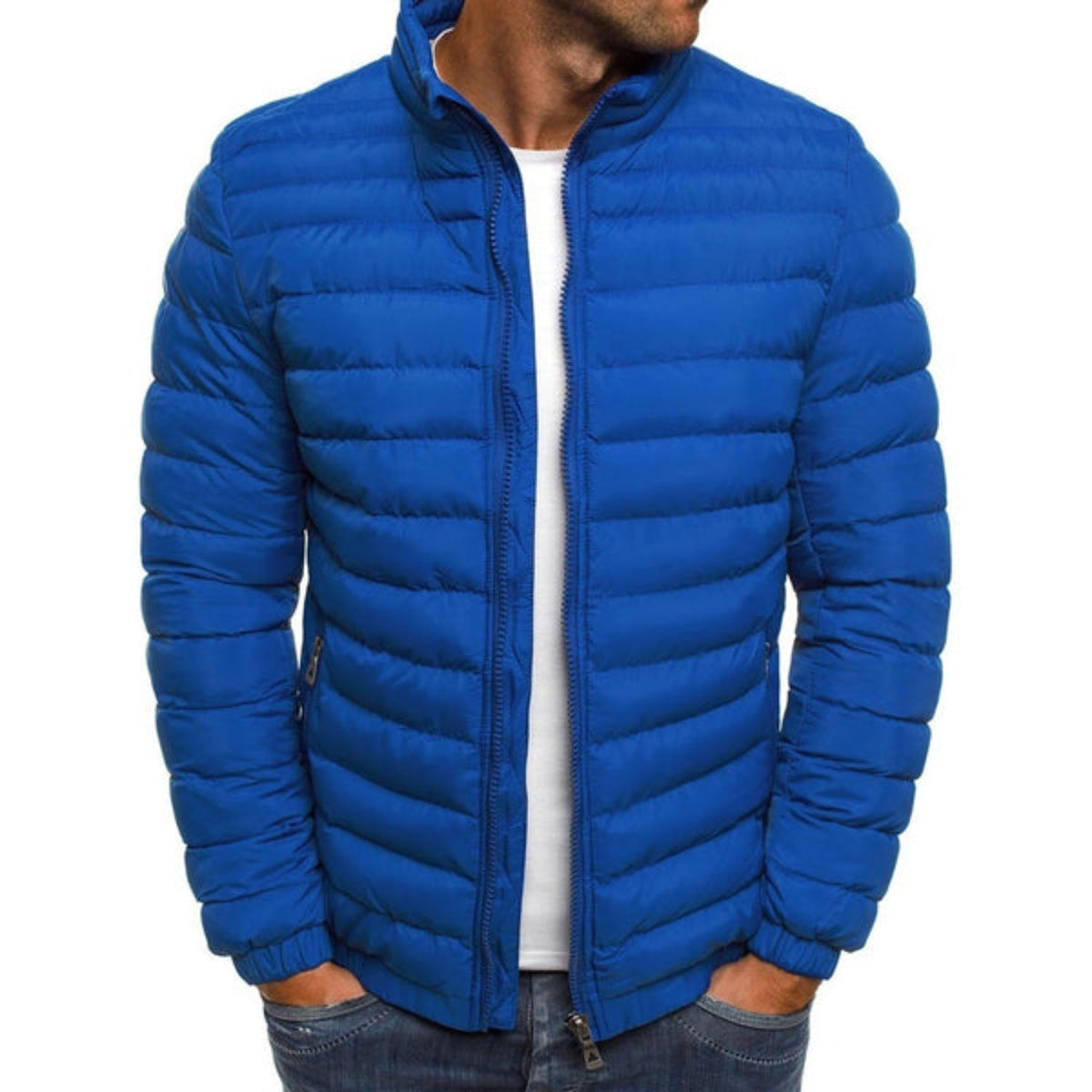 Chaleco de plumón elegante para hombre – Calidez y estilo urbano