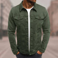 Chaqueta de mezclilla streetwear para hombre - Chic urbano y versátil