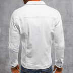 Chaqueta de mezclilla streetwear para hombre - Chic urbano y versátil