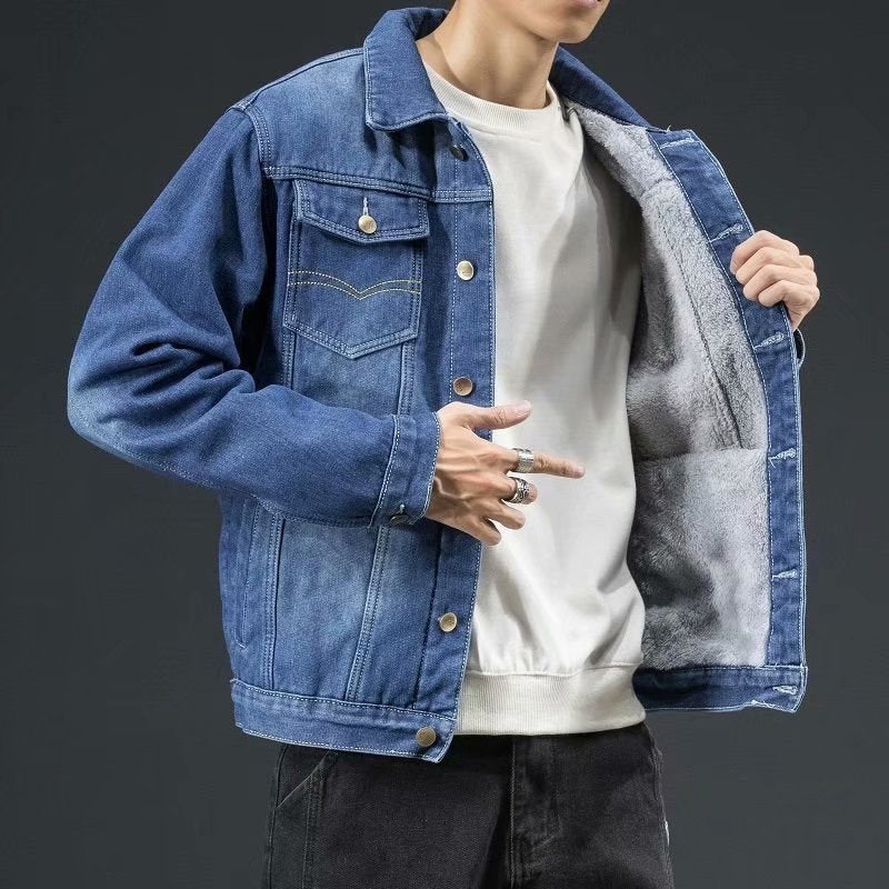 Chaqueta robusta y elegante para hombre – Estilo atemporal y comodidad diaria