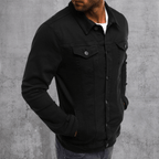Chaqueta vaquera masculina streetwear elegante: estilo único y comodidad