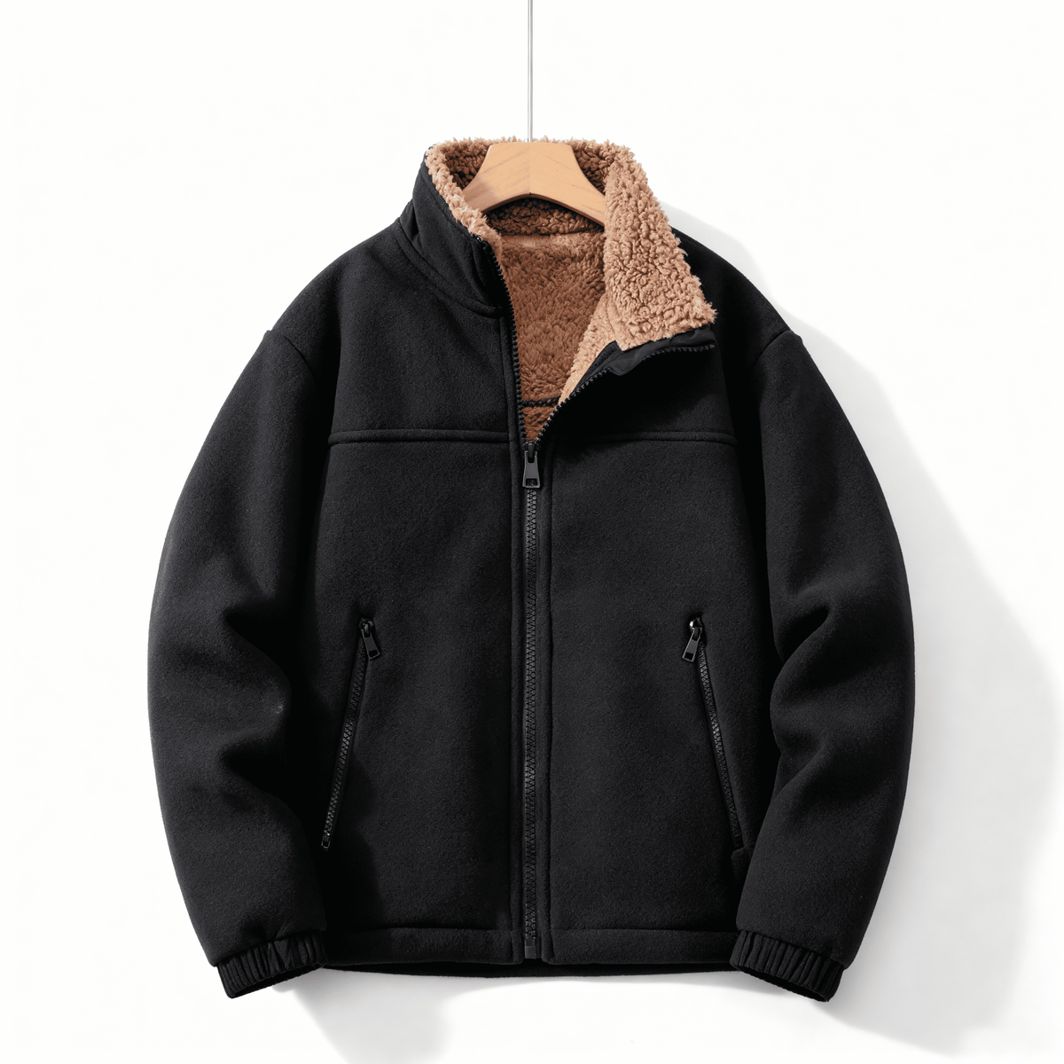 Chaqueta de invierno para hombre: cálida, cortavientos y elegante