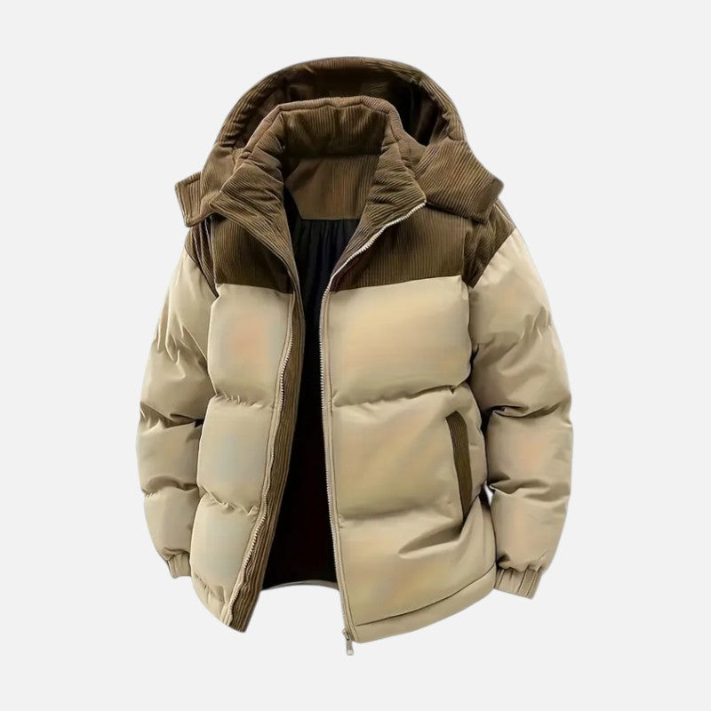Chaqueta Desmontable Invierno - Unisex | Bloques de Colores