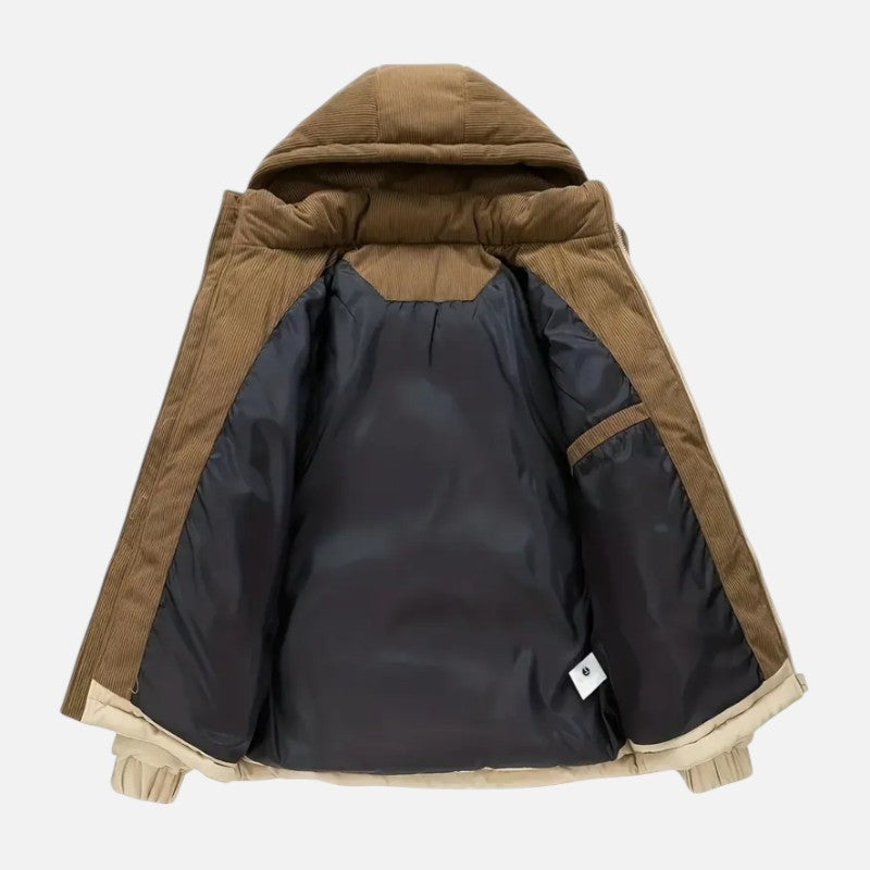 Chaqueta Desmontable Invierno - Unisex | Bloques de Colores