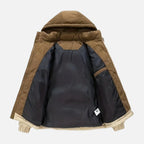 Chaqueta Desmontable Invierno - Unisex | Bloques de Colores