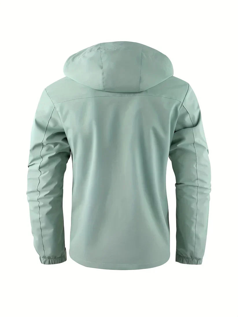 Chaqueta de invierno impermeable y cortavientos para hombre: cálida, práctica y elegante