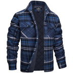 Chaqueta de hombre entallada de cuadros elegante – Comodidad y estilo moderno
