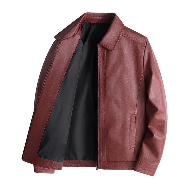 Chaqueta ajustada para hombre - | Cuello alto | Cierre con cremallera