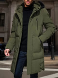 Chaqueta para hombre - Capucha - Caliente - Cortavientos