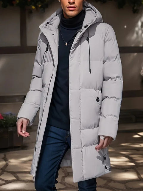 Chaqueta para hombre - Capucha - Caliente - Cortavientos