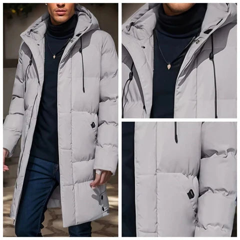 Chaqueta para hombre - Capucha - Caliente - Cortavientos