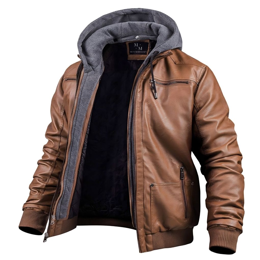 Chaqueta de Invierno Elegante para Hombre – Estilo con Capucha Moderna