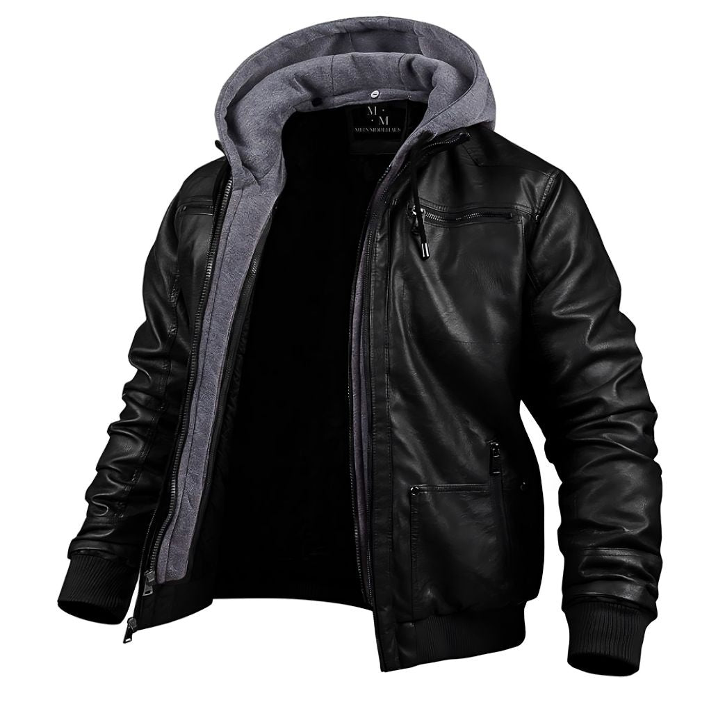 Chaqueta de Invierno Elegante para Hombre – Estilo con Capucha Moderna
