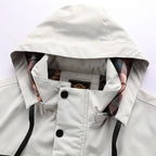 Chaqueta impermeable y cortavientos para hombre – Comodidad para otoño/invierno