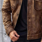Chaqueta elegante vintage para hombre - estilo atemporal y comodidad diaria
