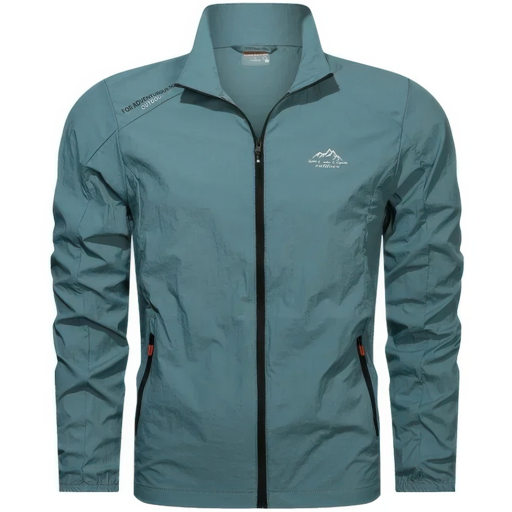 Chaqueta para hombre anti-UV - Ligera cortavientos de verano