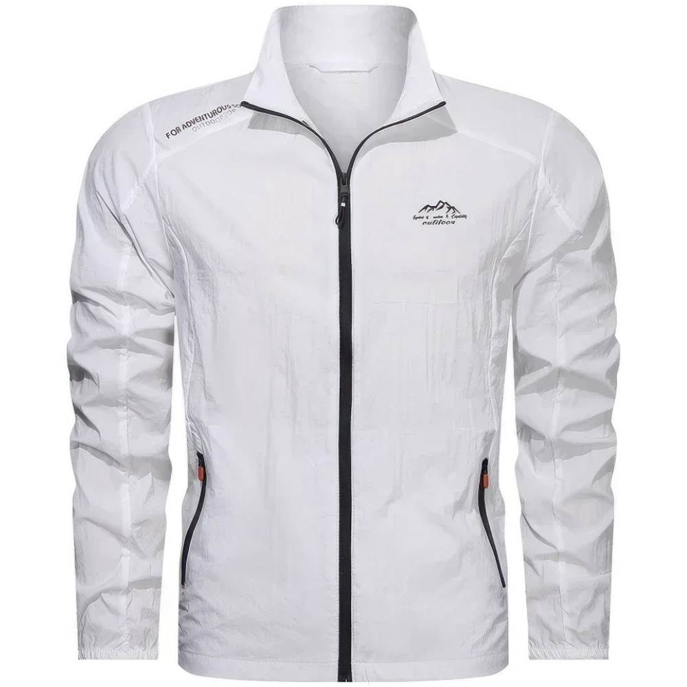 Chaqueta para hombre anti-UV - Ligera cortavientos de verano