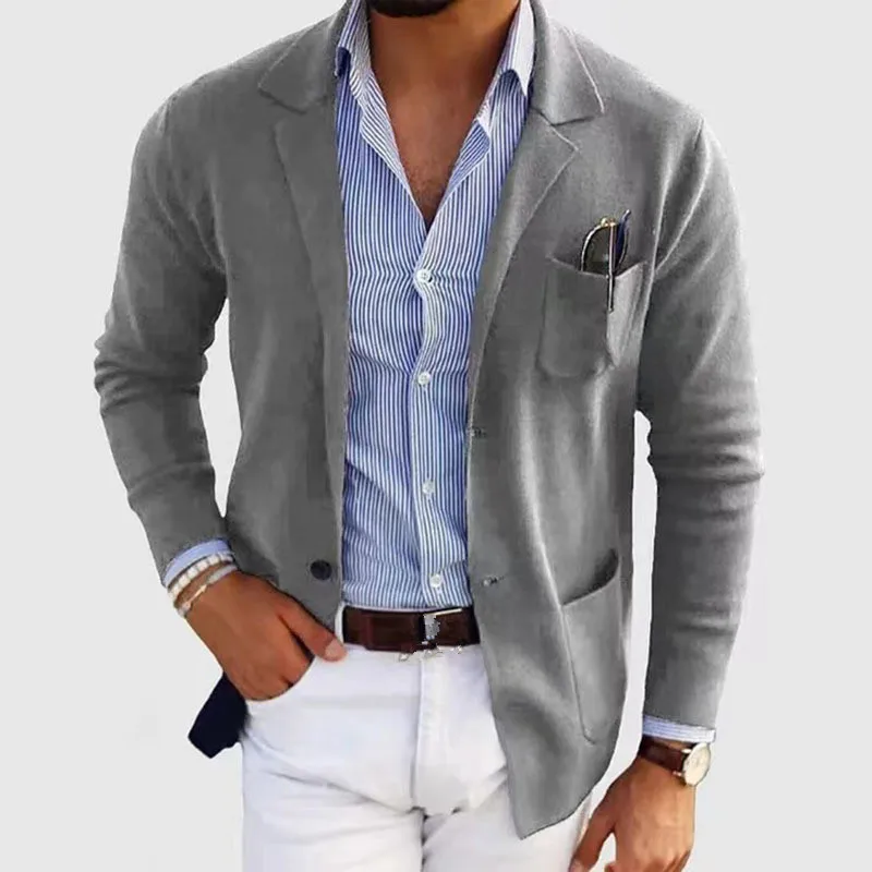 Chaqueta ligera para hombre - Elegancia y comodidad transpirable
