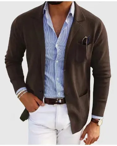 Chaqueta ligera para hombre - Elegancia y comodidad transpirable
