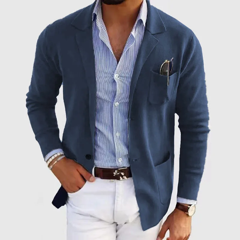 Chaqueta ligera para hombre - Elegancia y comodidad transpirable