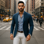Chaqueta ligera para hombre - Elegancia y comodidad transpirable