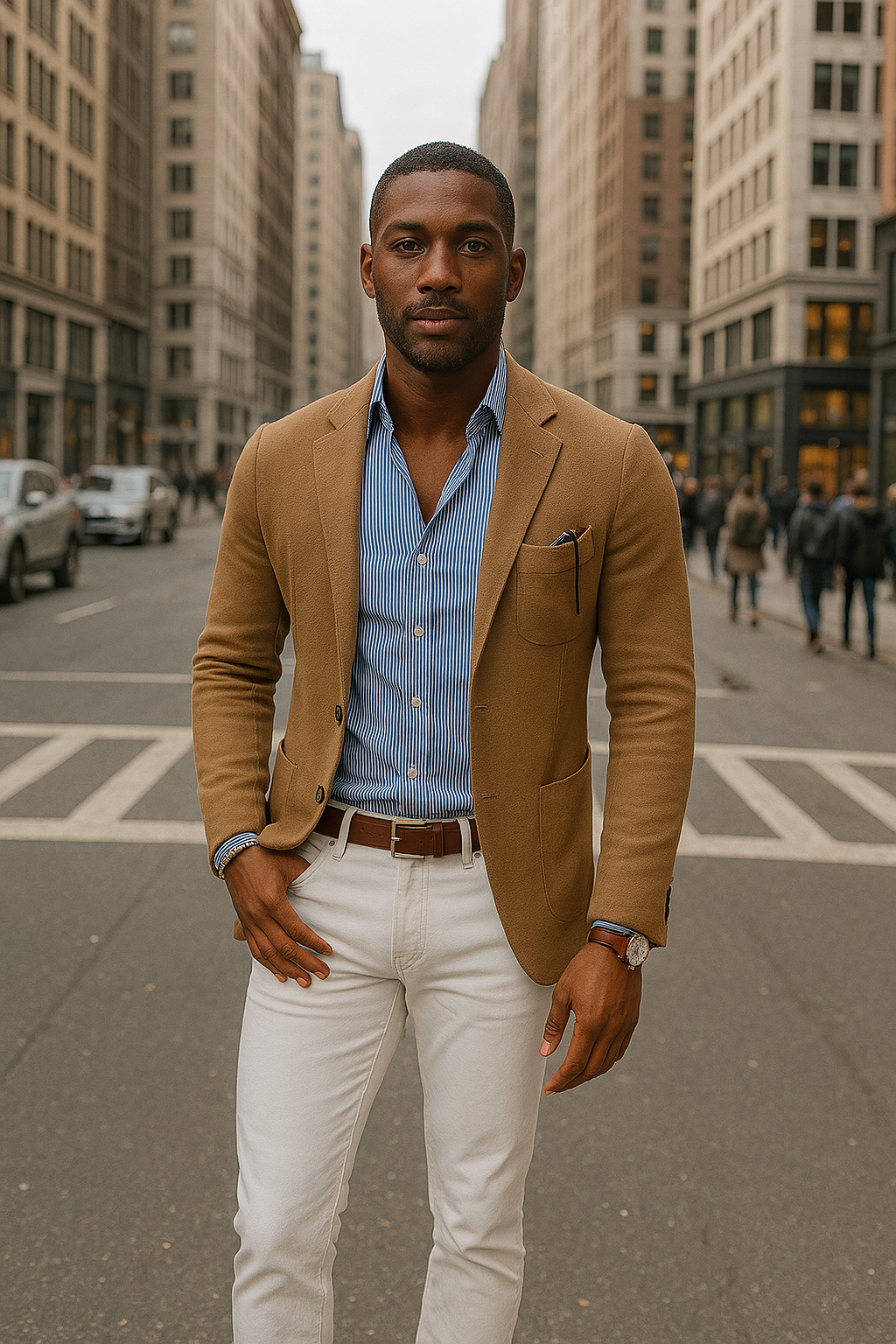 Chaqueta ligera para hombre - Elegancia y comodidad transpirable