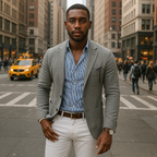 Chaqueta ligera para hombre - Elegancia y comodidad transpirable