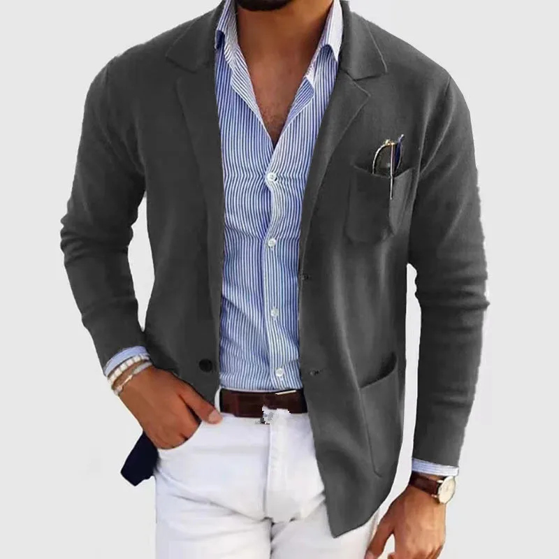 Chaqueta ligera para hombre - Elegancia y comodidad transpirable