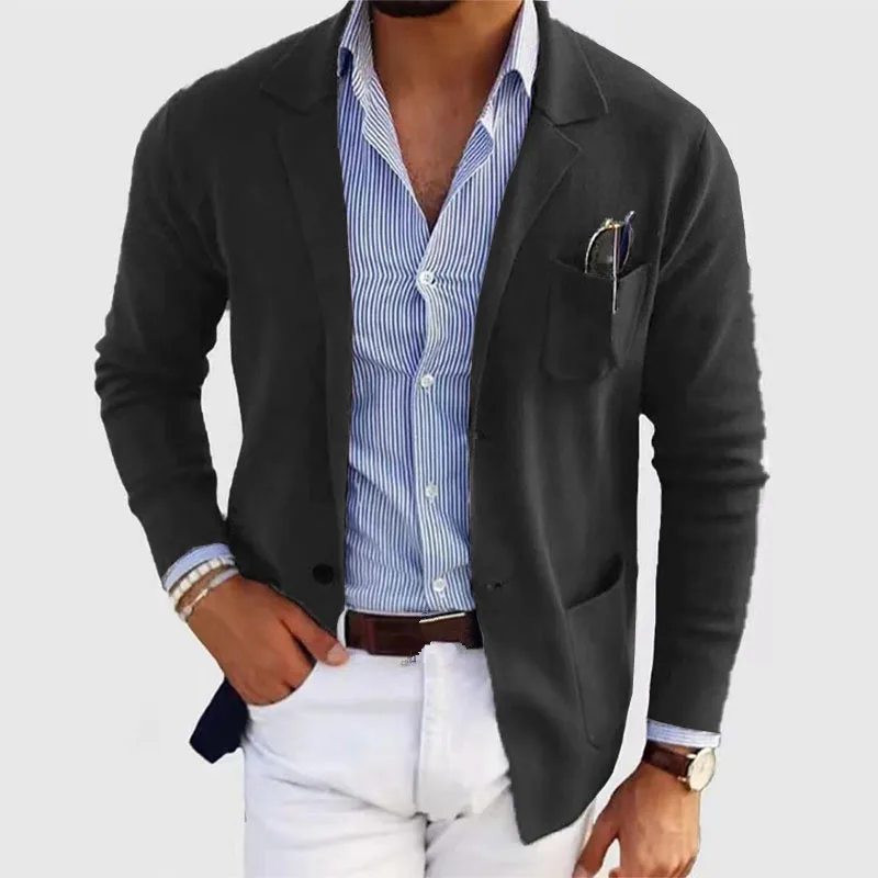 Chaqueta ligera para hombre - Elegancia y comodidad transpirable