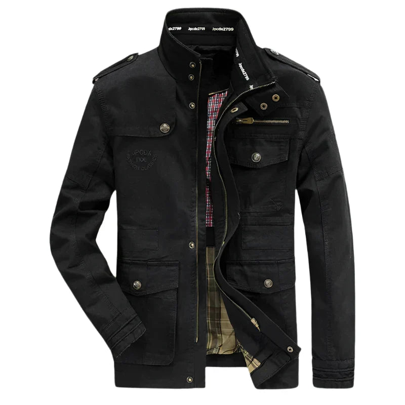 Chaqueta para hombre con múltiples bolsillos - Estilo casual y cómodo