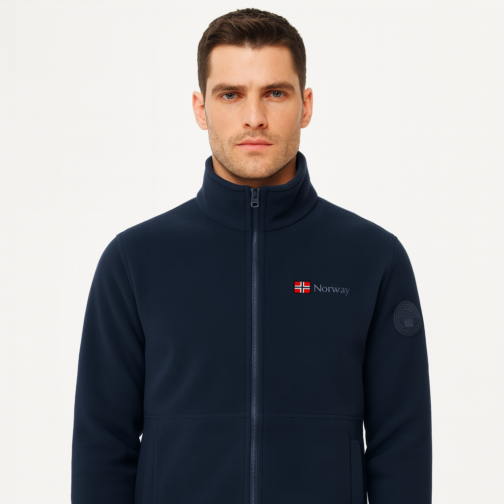 Chaqueta para hombre ultrasuave de confort térmico otoñal