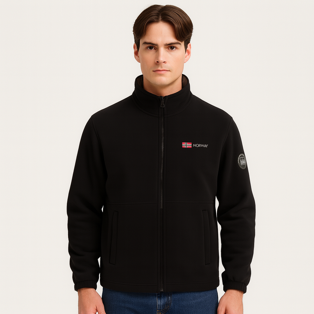 Chaqueta para hombre ultrasuave de confort térmico otoñal