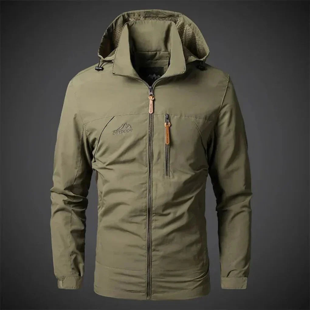 Chaqueta impermeable para hombre - Cómoda y elegante