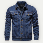 Chaqueta de Jean para Hombre - Azul - Corte Clásico