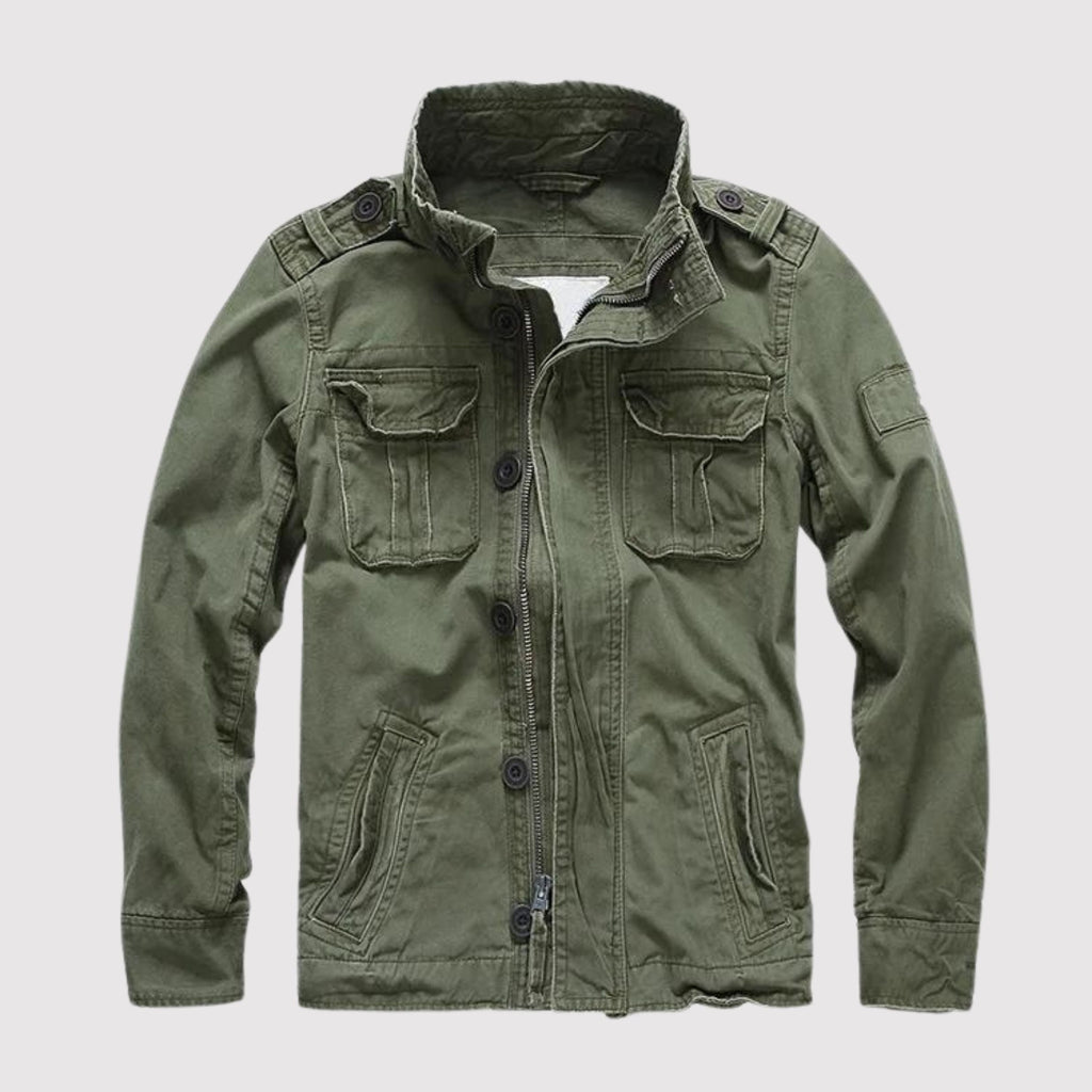 Chaqueta de Jean Retro - Varios Bolsillos - Estilo Clásico