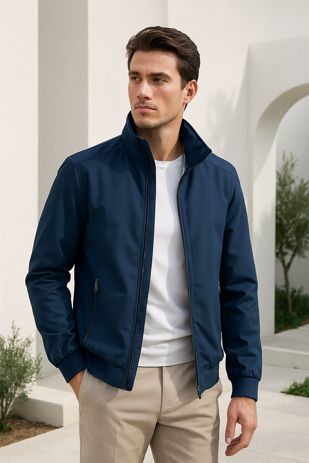 Chaqueta Ligera Mario Hombre - Estilo y Confort Verano