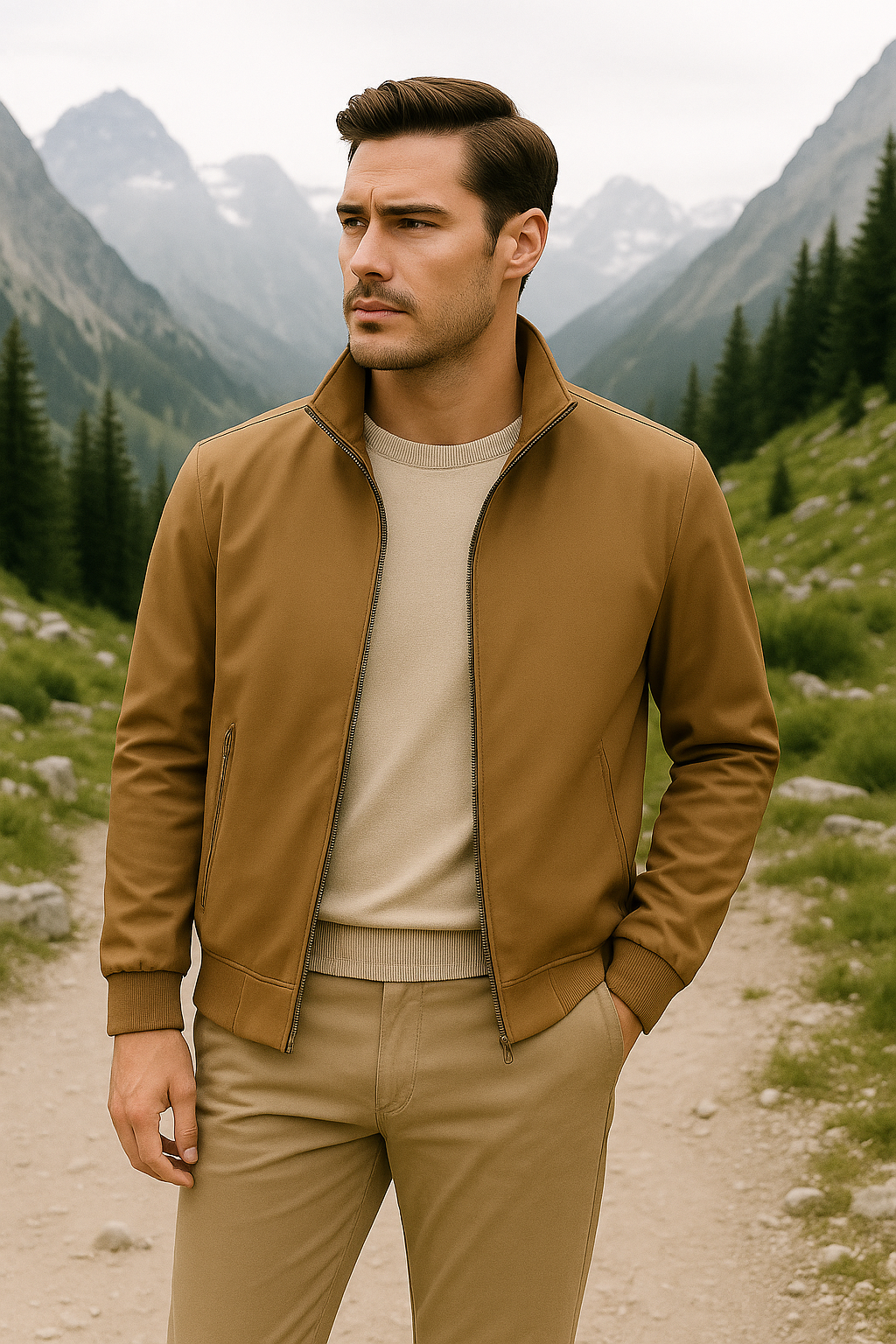 Chaqueta Ligera Mario Hombre - Estilo y Confort Verano