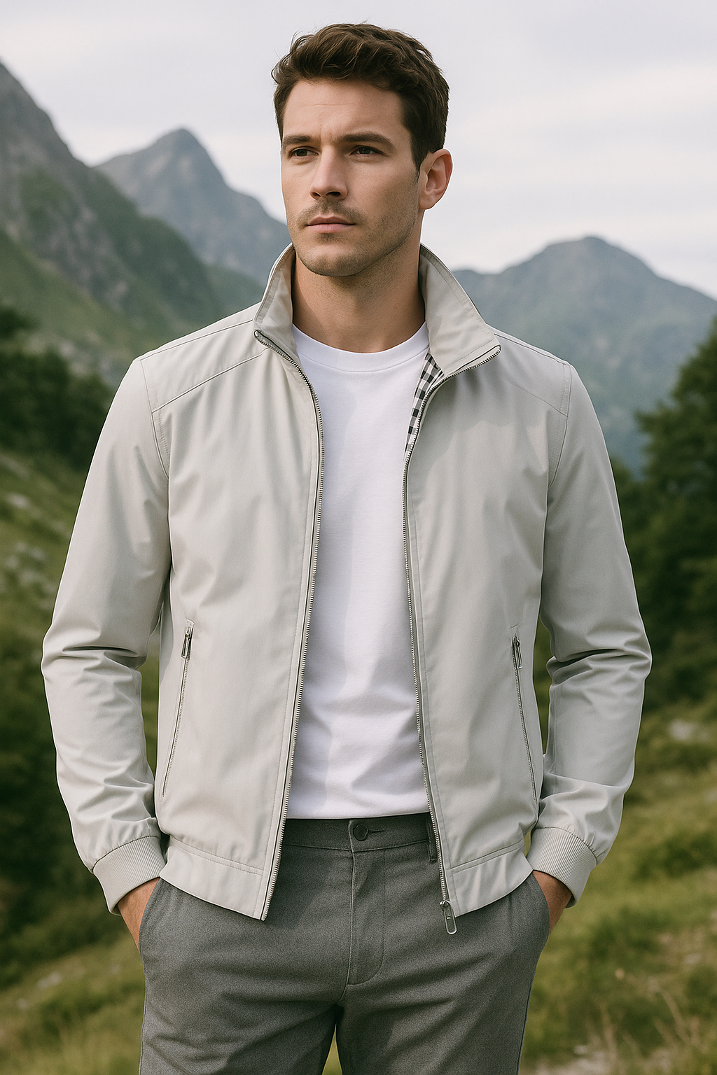 Chaqueta Ligera Mario Hombre - Estilo y Confort Verano