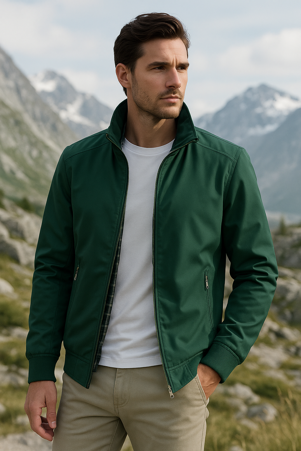 Chaqueta Ligera Mario Hombre - Estilo y Confort Verano