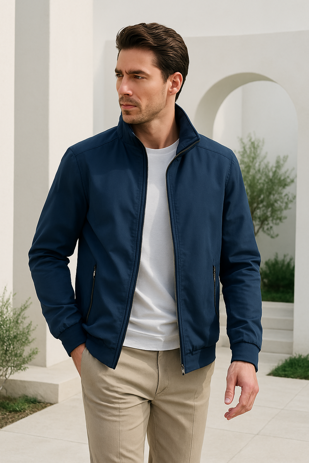 Chaqueta Ligera Mario Hombre - Estilo y Confort Verano