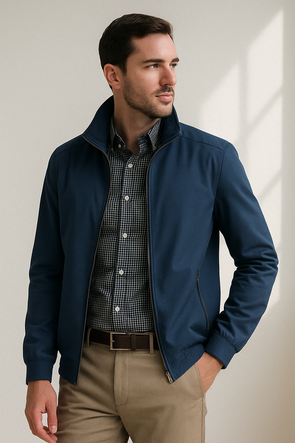 Chaqueta Ligera Mario Hombre - Estilo y Confort Verano