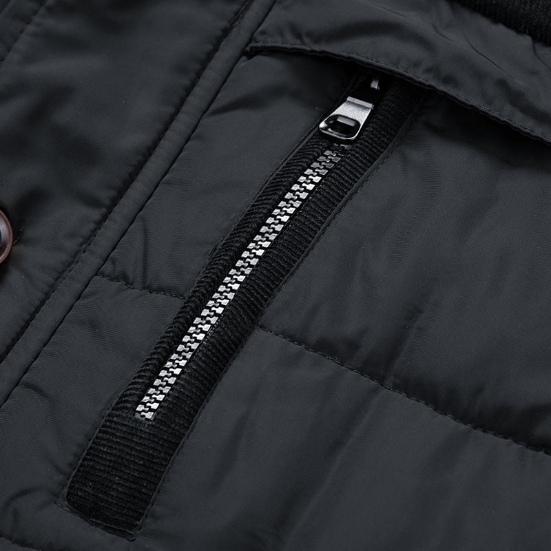 Chaleco acolchado de aislamiento térmico para hombre