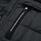 Chaleco acolchado de aislamiento térmico para hombre
