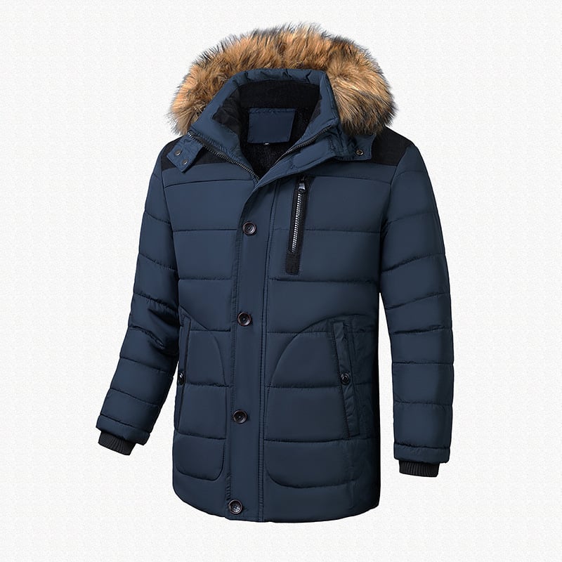 Chaleco acolchado de aislamiento térmico para hombre