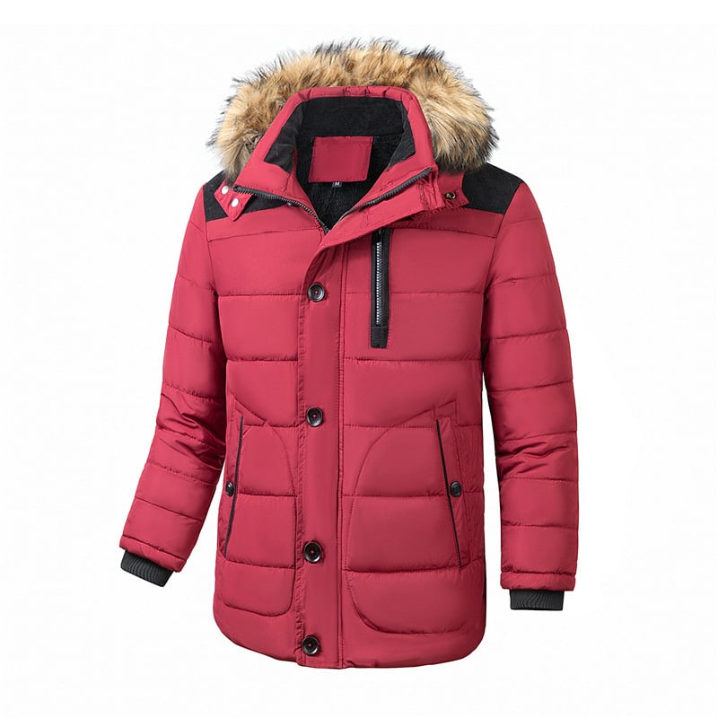 Chaleco acolchado de aislamiento térmico para hombre