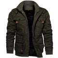 Chaqueta militar impermeable para hombre: estilo robusto y comodidad ajustable