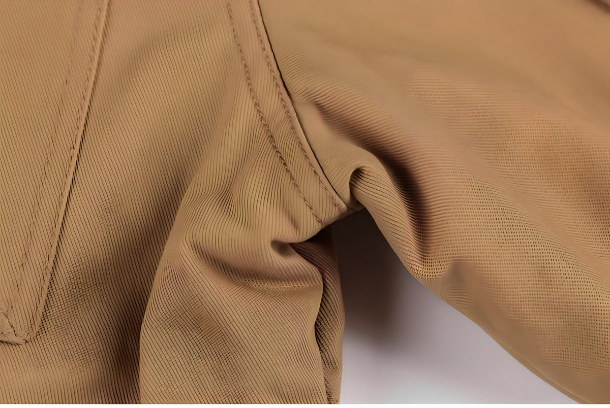 Chaqueta militar impermeable para hombre: estilo robusto y comodidad ajustable