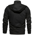 Chaqueta militar impermeable para hombre: estilo robusto y comodidad ajustable