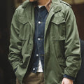 Chaqueta Militar Vintage Hombre - Estilo Atemporal y Robusto