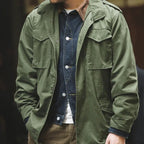 Chaqueta Militar Vintage Hombre - Estilo Atemporal y Robusto